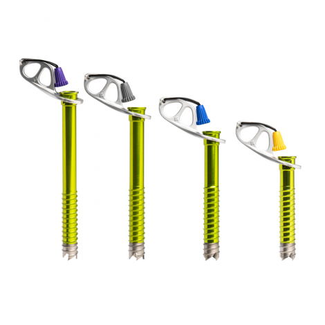 ice ultralight screw diamond telemark screws pyrenees bergzeit